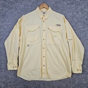 Chemise Columbia PFG Auburn Tigers - Manches Courtes, Bleue, Taille L, Neuve